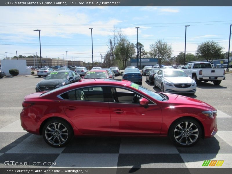 Soul Red Metallic / Parchment 2017 Mazda Mazda6 Grand Touring