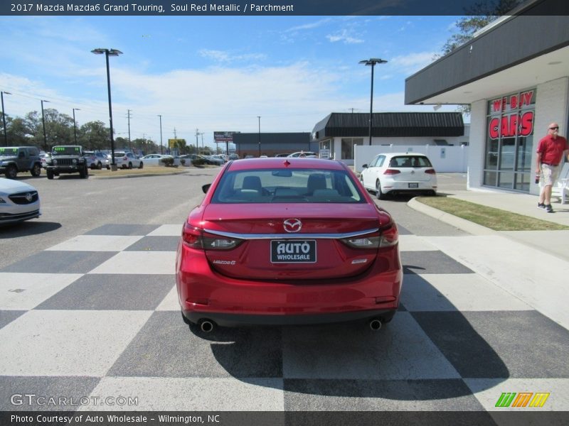 Soul Red Metallic / Parchment 2017 Mazda Mazda6 Grand Touring