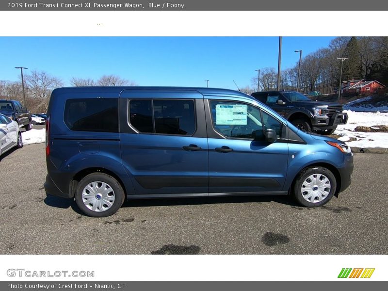 Blue / Ebony 2019 Ford Transit Connect XL Passenger Wagon