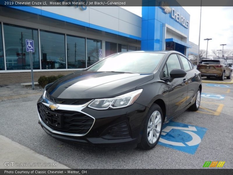 Mosaic Black Metallic / Jet Black/­Galvanized 2019 Chevrolet Cruze LS