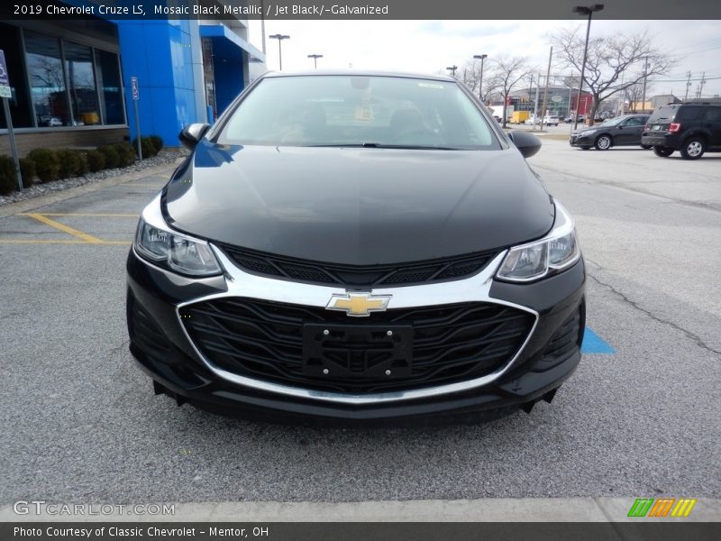Mosaic Black Metallic / Jet Black/­Galvanized 2019 Chevrolet Cruze LS