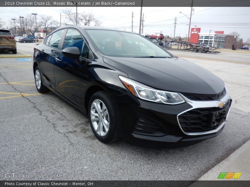 Mosaic Black Metallic / Jet Black/­Galvanized 2019 Chevrolet Cruze LS