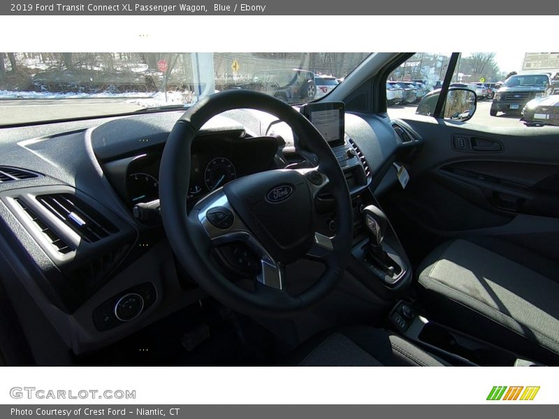 Blue / Ebony 2019 Ford Transit Connect XL Passenger Wagon