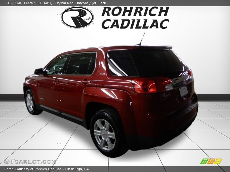 Crystal Red Tintcoat / Jet Black 2014 GMC Terrain SLE AWD