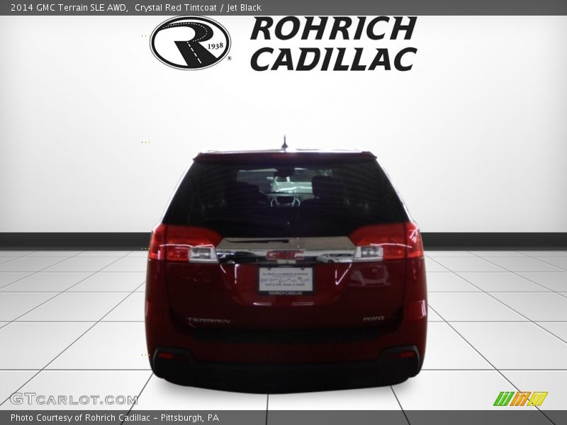 Crystal Red Tintcoat / Jet Black 2014 GMC Terrain SLE AWD