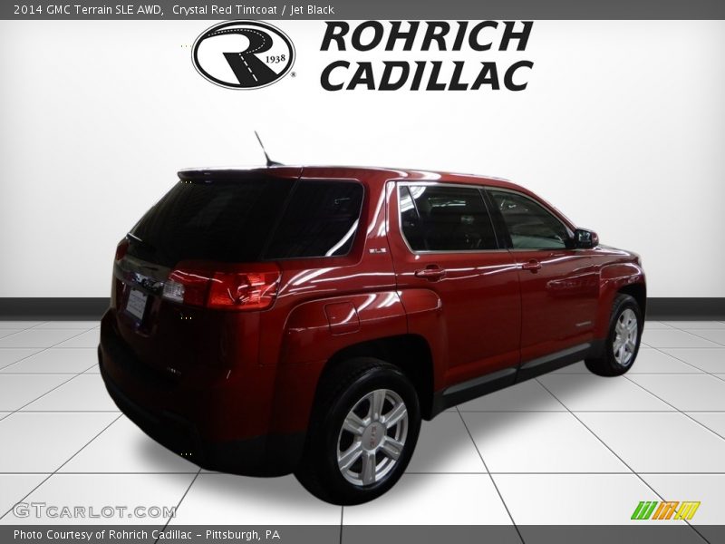 Crystal Red Tintcoat / Jet Black 2014 GMC Terrain SLE AWD