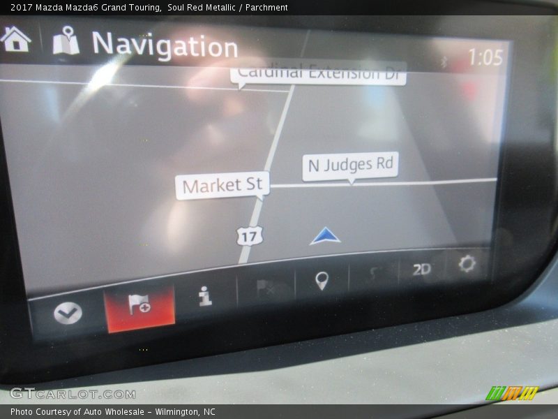 Soul Red Metallic / Parchment 2017 Mazda Mazda6 Grand Touring
