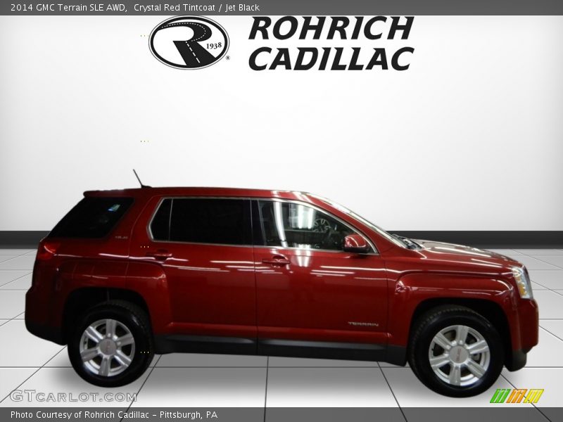 Crystal Red Tintcoat / Jet Black 2014 GMC Terrain SLE AWD