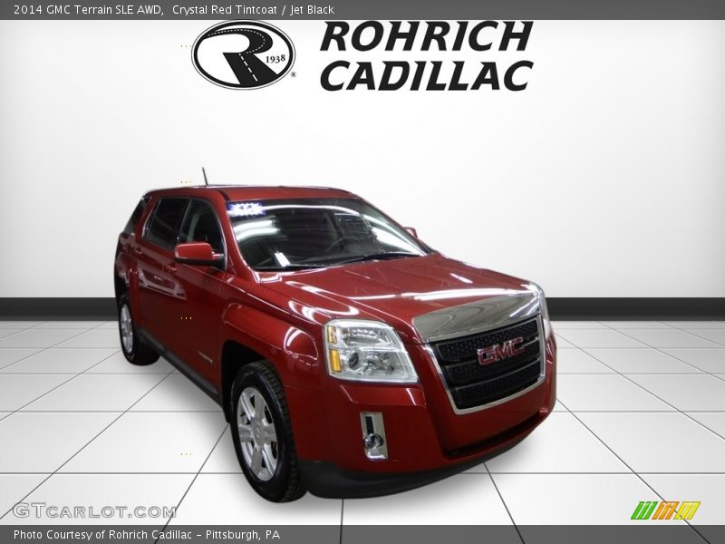 Crystal Red Tintcoat / Jet Black 2014 GMC Terrain SLE AWD