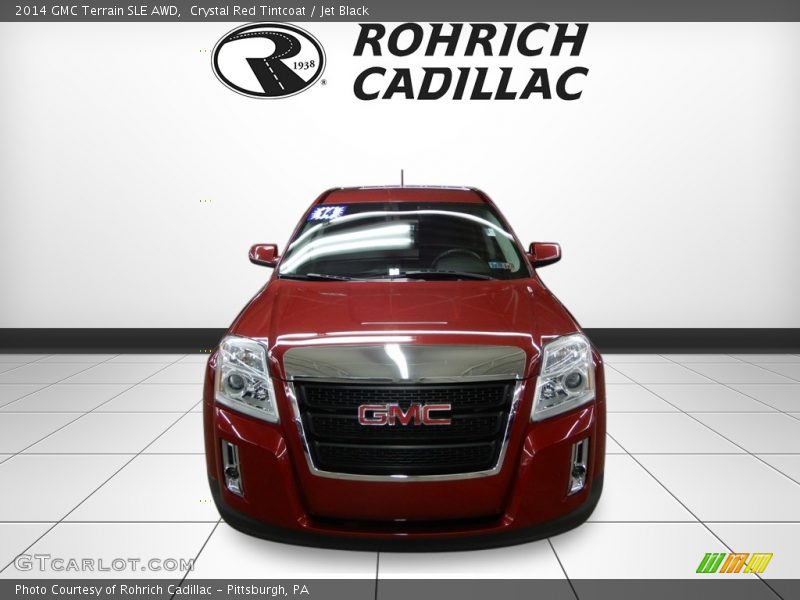 Crystal Red Tintcoat / Jet Black 2014 GMC Terrain SLE AWD