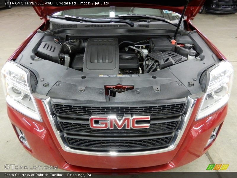 Crystal Red Tintcoat / Jet Black 2014 GMC Terrain SLE AWD