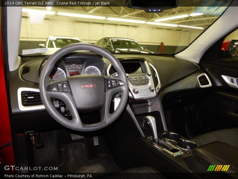 Crystal Red Tintcoat / Jet Black 2014 GMC Terrain SLE AWD