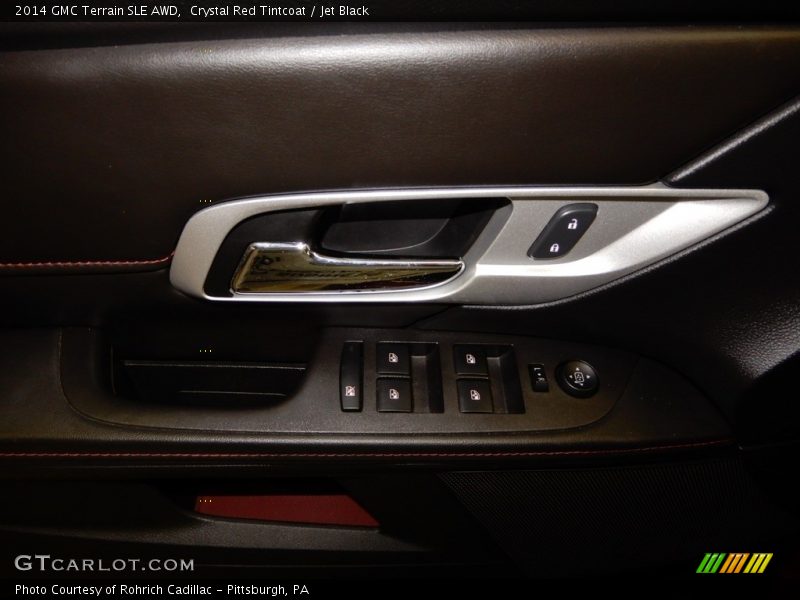 Crystal Red Tintcoat / Jet Black 2014 GMC Terrain SLE AWD