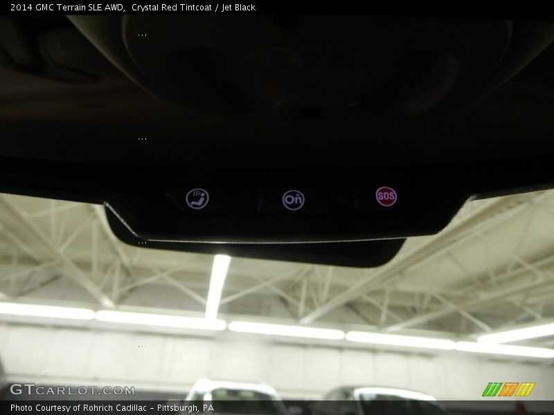 Crystal Red Tintcoat / Jet Black 2014 GMC Terrain SLE AWD