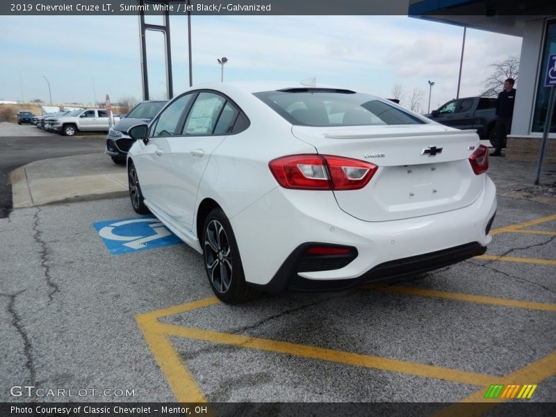 Summit White / Jet Black/­Galvanized 2019 Chevrolet Cruze LT