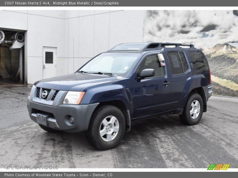 Midnight Blue Metallic / Steel/Graphite 2007 Nissan Xterra S 4x4