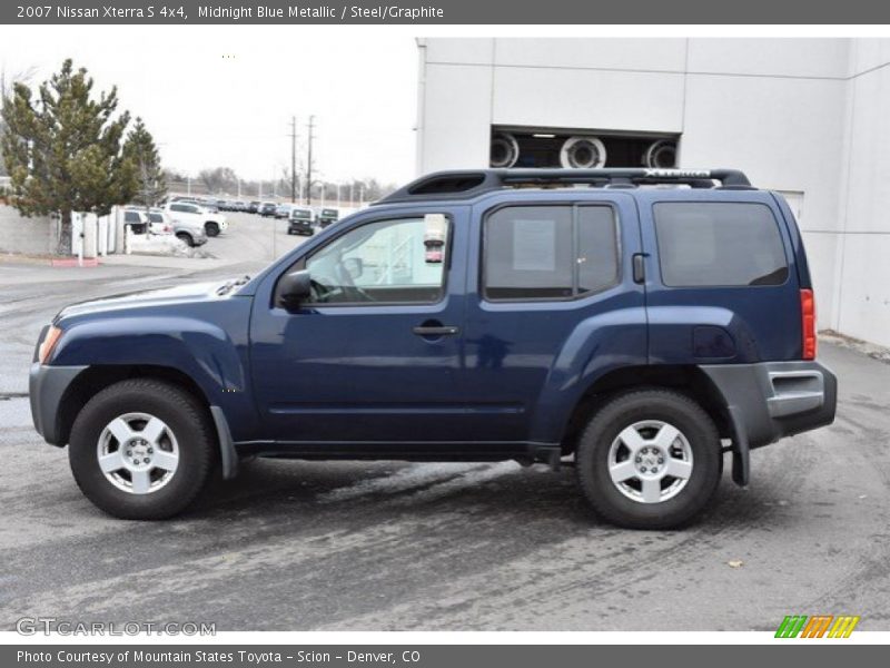 Midnight Blue Metallic / Steel/Graphite 2007 Nissan Xterra S 4x4