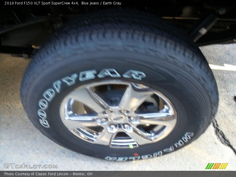Blue Jeans / Earth Gray 2019 Ford F150 XLT Sport SuperCrew 4x4