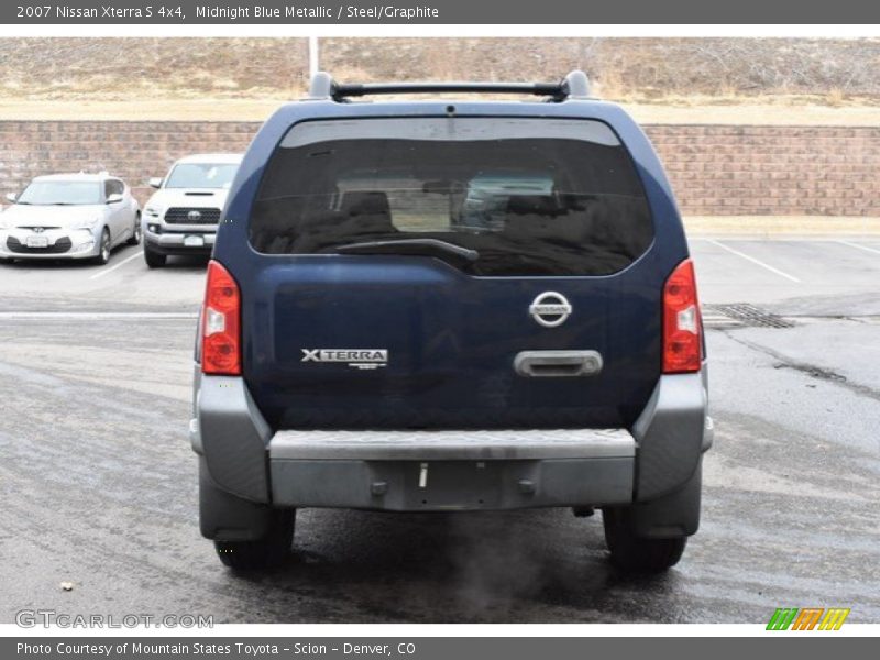 Midnight Blue Metallic / Steel/Graphite 2007 Nissan Xterra S 4x4
