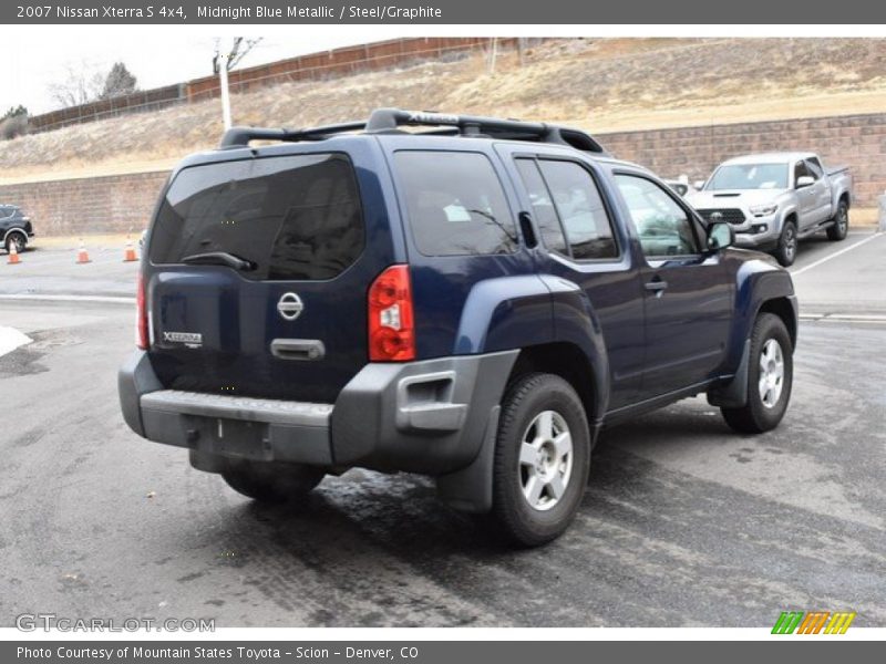 Midnight Blue Metallic / Steel/Graphite 2007 Nissan Xterra S 4x4
