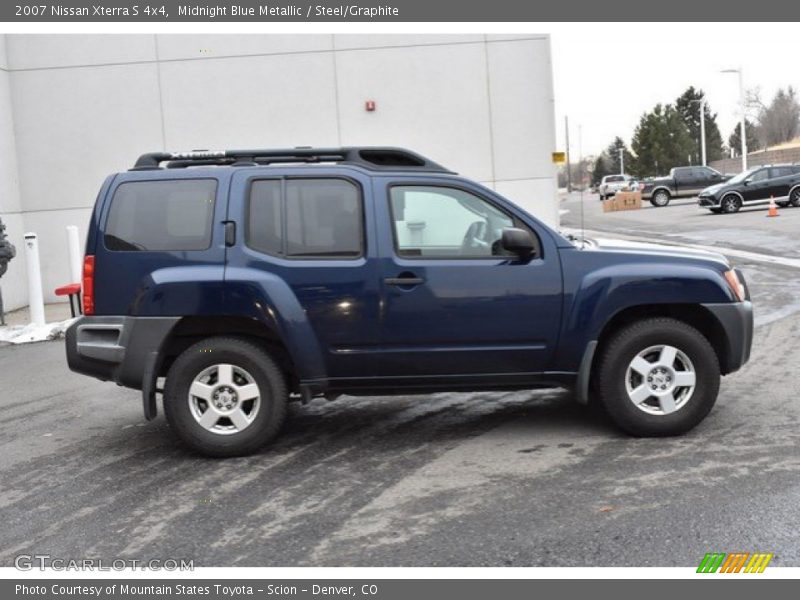 Midnight Blue Metallic / Steel/Graphite 2007 Nissan Xterra S 4x4