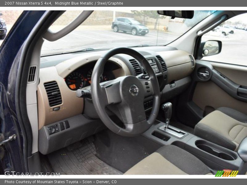 Midnight Blue Metallic / Steel/Graphite 2007 Nissan Xterra S 4x4