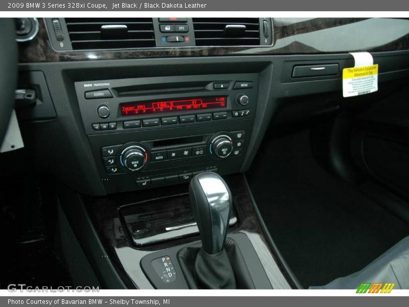 Jet Black / Black Dakota Leather 2009 BMW 3 Series 328xi Coupe
