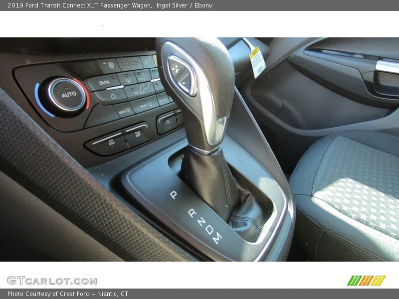 Ingot Silver / Ebony 2019 Ford Transit Connect XLT Passenger Wagon