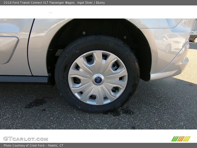 Ingot Silver / Ebony 2019 Ford Transit Connect XLT Passenger Wagon