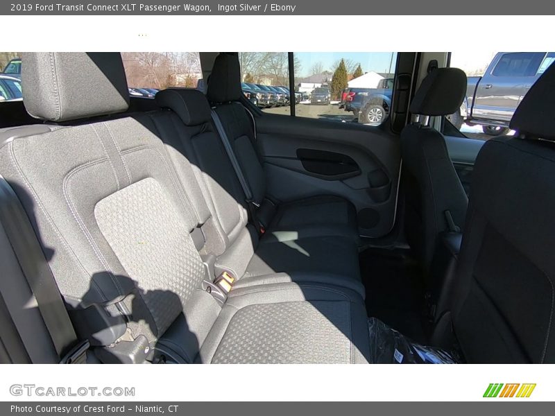 Ingot Silver / Ebony 2019 Ford Transit Connect XLT Passenger Wagon