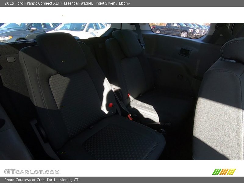 Ingot Silver / Ebony 2019 Ford Transit Connect XLT Passenger Wagon