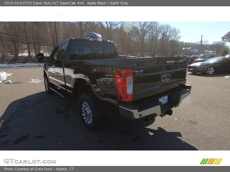 Agate Black / Earth Gray 2019 Ford F350 Super Duty XLT SuperCab 4x4