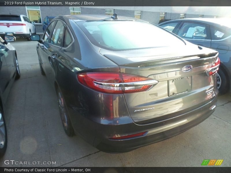 Magnetic / Ebony 2019 Ford Fusion Hybrid Titanium