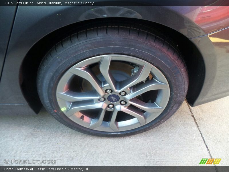 Magnetic / Ebony 2019 Ford Fusion Hybrid Titanium