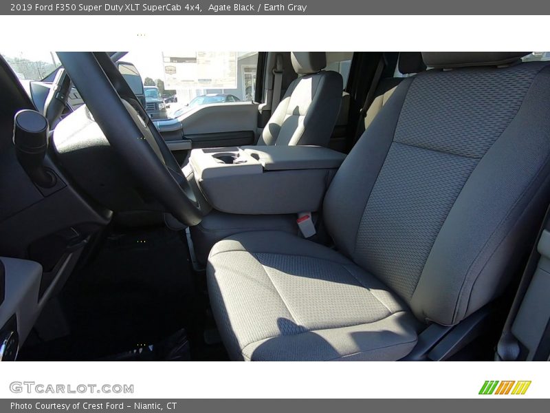 Agate Black / Earth Gray 2019 Ford F350 Super Duty XLT SuperCab 4x4
