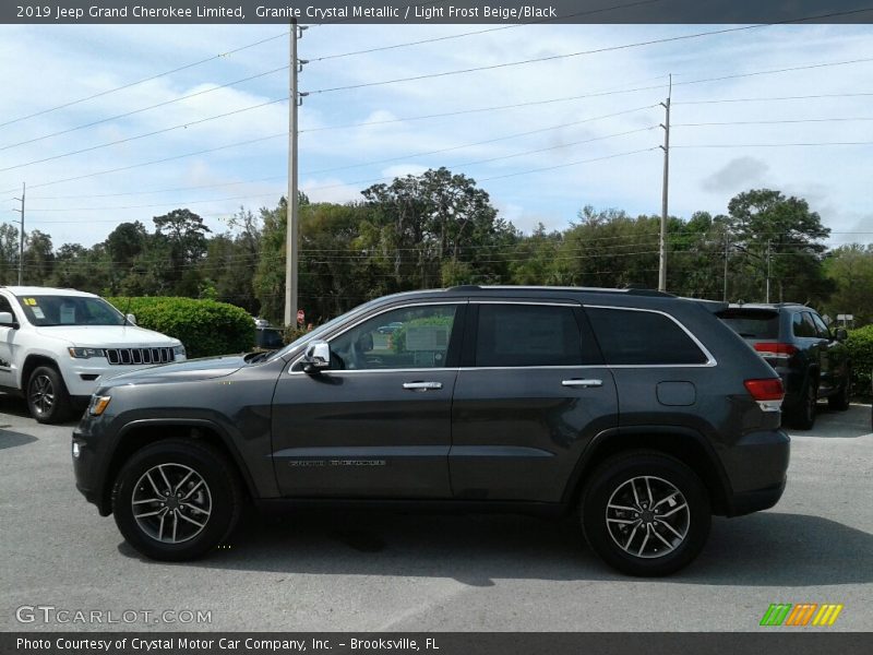 Granite Crystal Metallic / Light Frost Beige/Black 2019 Jeep Grand Cherokee Limited