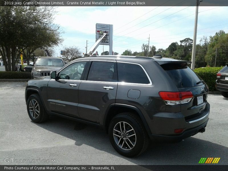 Granite Crystal Metallic / Light Frost Beige/Black 2019 Jeep Grand Cherokee Limited
