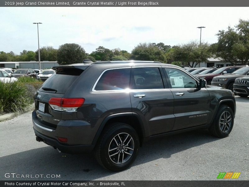 Granite Crystal Metallic / Light Frost Beige/Black 2019 Jeep Grand Cherokee Limited