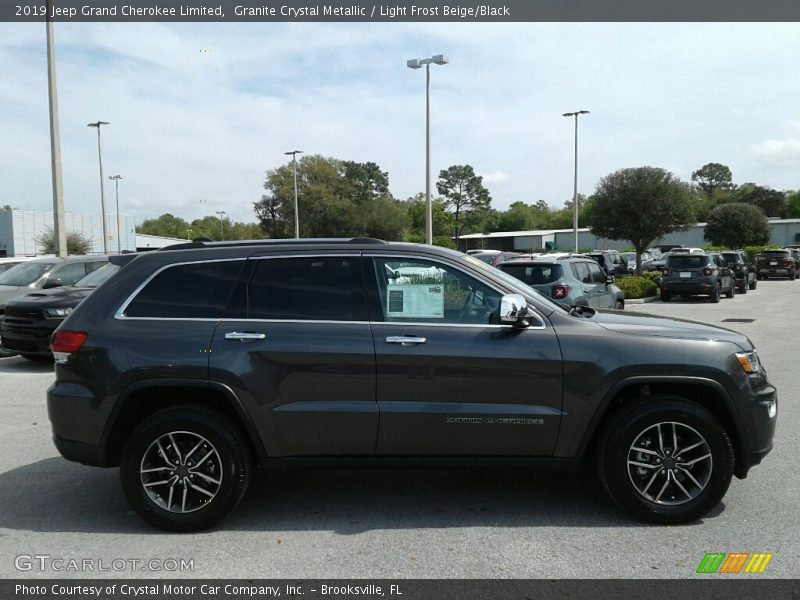 Granite Crystal Metallic / Light Frost Beige/Black 2019 Jeep Grand Cherokee Limited
