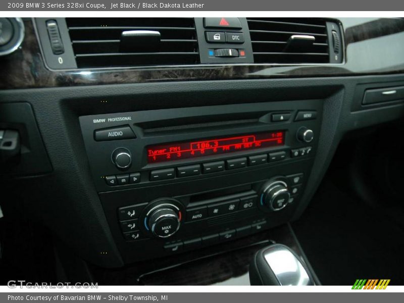 Jet Black / Black Dakota Leather 2009 BMW 3 Series 328xi Coupe
