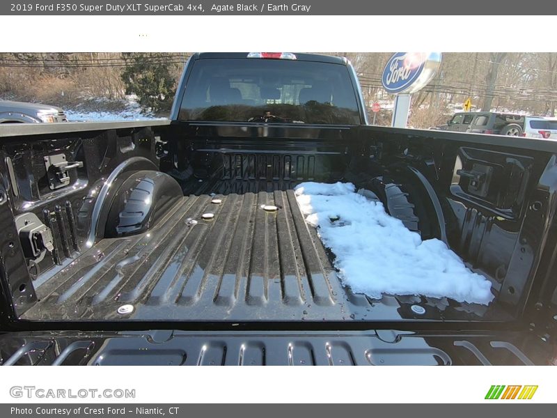Agate Black / Earth Gray 2019 Ford F350 Super Duty XLT SuperCab 4x4