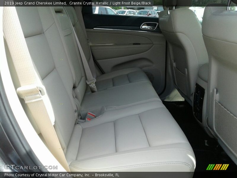Granite Crystal Metallic / Light Frost Beige/Black 2019 Jeep Grand Cherokee Limited