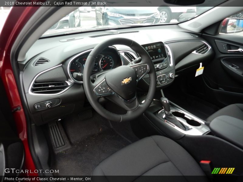 Cajun Red Tintcoat / Jet Black 2018 Chevrolet Malibu LT