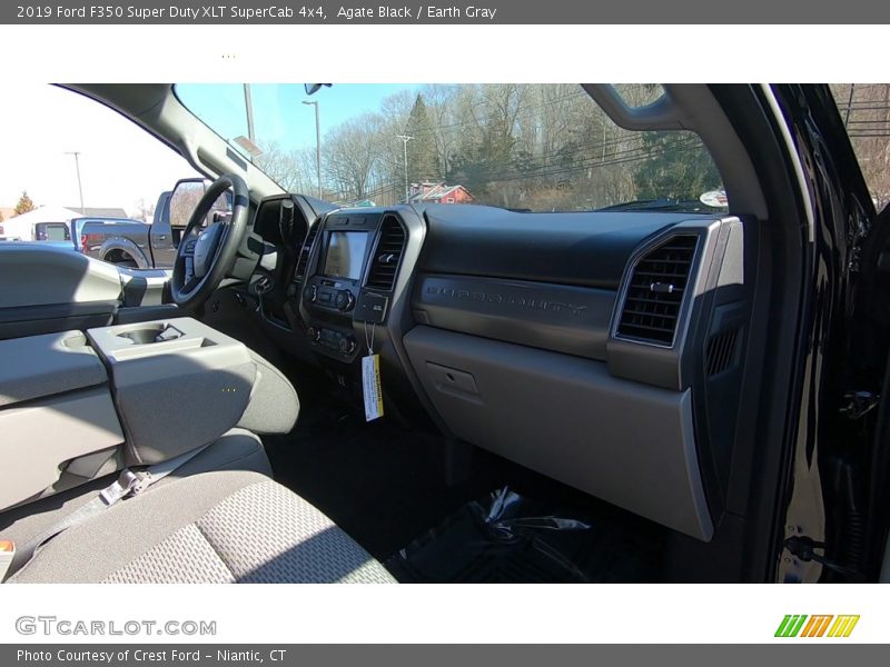 Agate Black / Earth Gray 2019 Ford F350 Super Duty XLT SuperCab 4x4