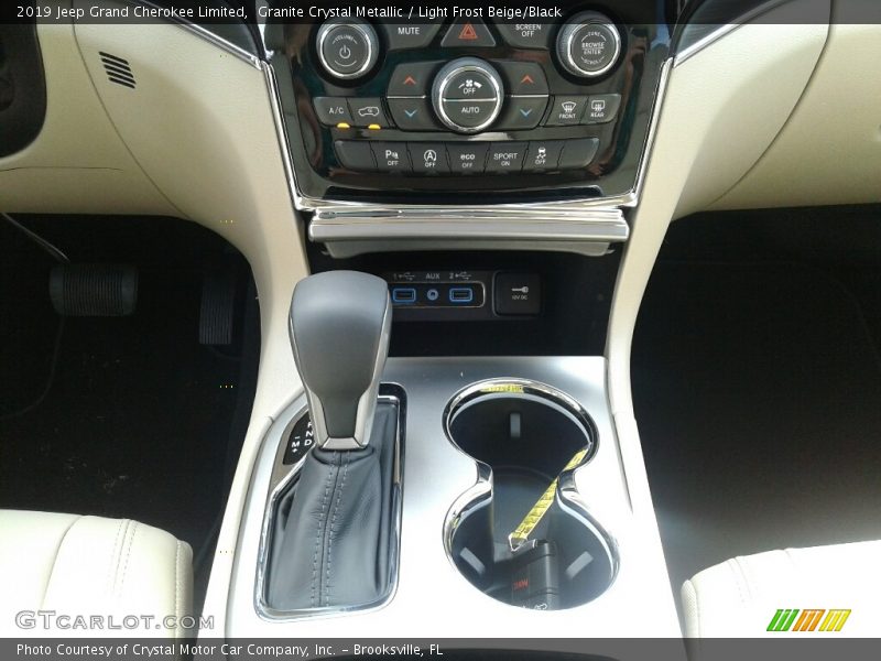 Granite Crystal Metallic / Light Frost Beige/Black 2019 Jeep Grand Cherokee Limited