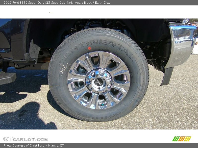 Agate Black / Earth Gray 2019 Ford F350 Super Duty XLT SuperCab 4x4