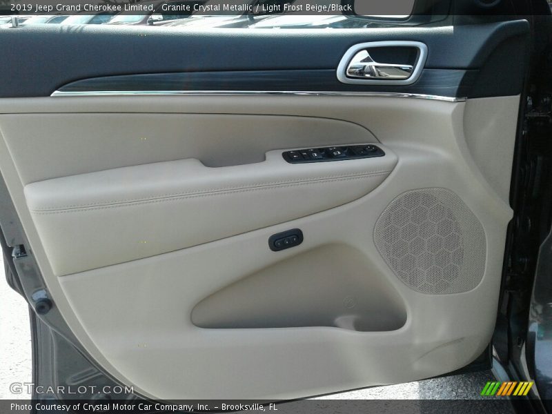 Granite Crystal Metallic / Light Frost Beige/Black 2019 Jeep Grand Cherokee Limited