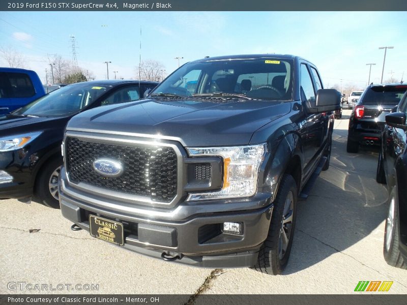 Magnetic / Black 2019 Ford F150 STX SuperCrew 4x4