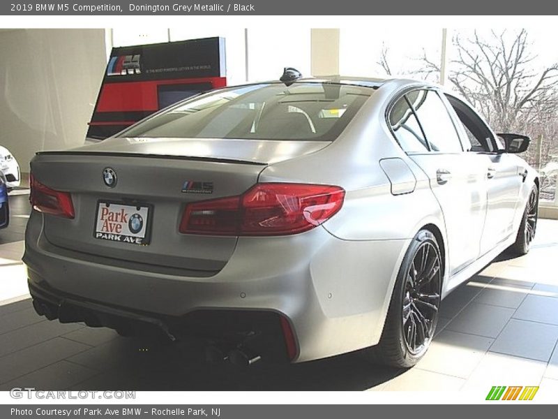 Donington Grey Metallic / Black 2019 BMW M5 Competition