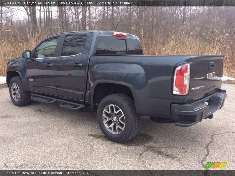 Dark Sky Metallic / Jet Black 2019 GMC Canyon All Terrain Crew Cab 4WD